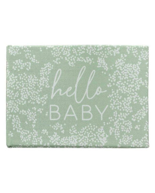 Floral Baby Fabric 'Hello Baby' Photo Album