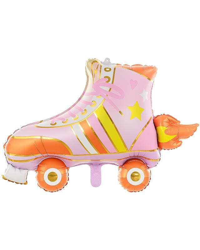 Retro Roller Skate Shape Balloon - 29" Foil