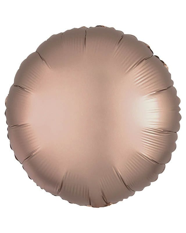 Rose Gold Round Balloon - 18" Foil (Unpackaged)