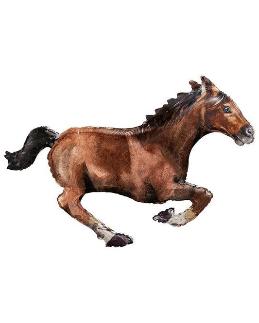 Galloping Horse Supershape Balloon - 40" x 25" Foil