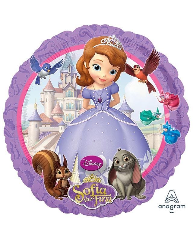 Disney Sofia The First Balloon - 18" Foil