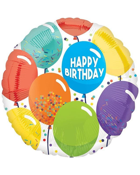 Balloons Happy Birthday Balloon - 18" Foil