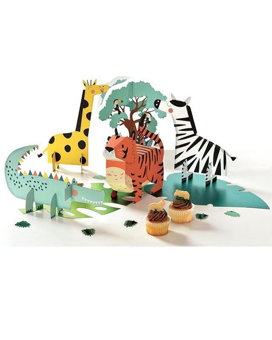 Get Wild Table Centrepiece Set (6pcs)