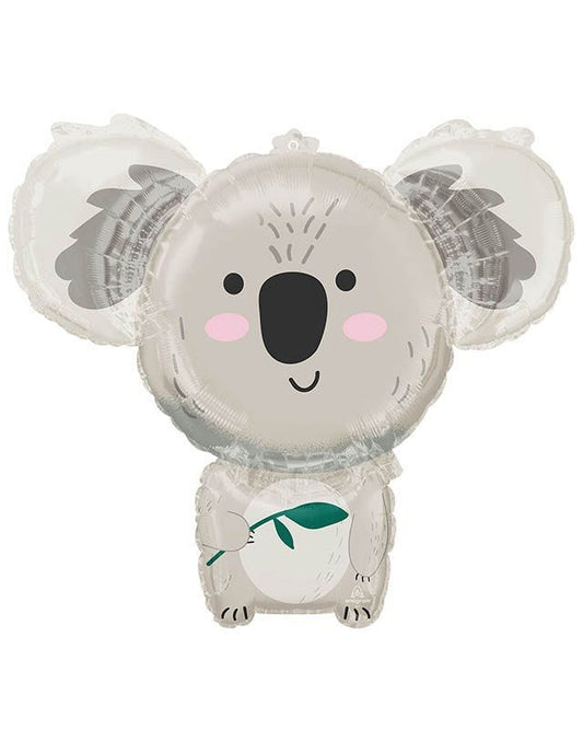 Get Wild Koala Super Shape Foil Balloon 71cm x 63cm