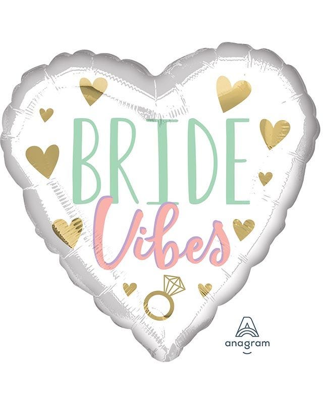 Bride Vibes Hen Party Balloon - 18" Foil