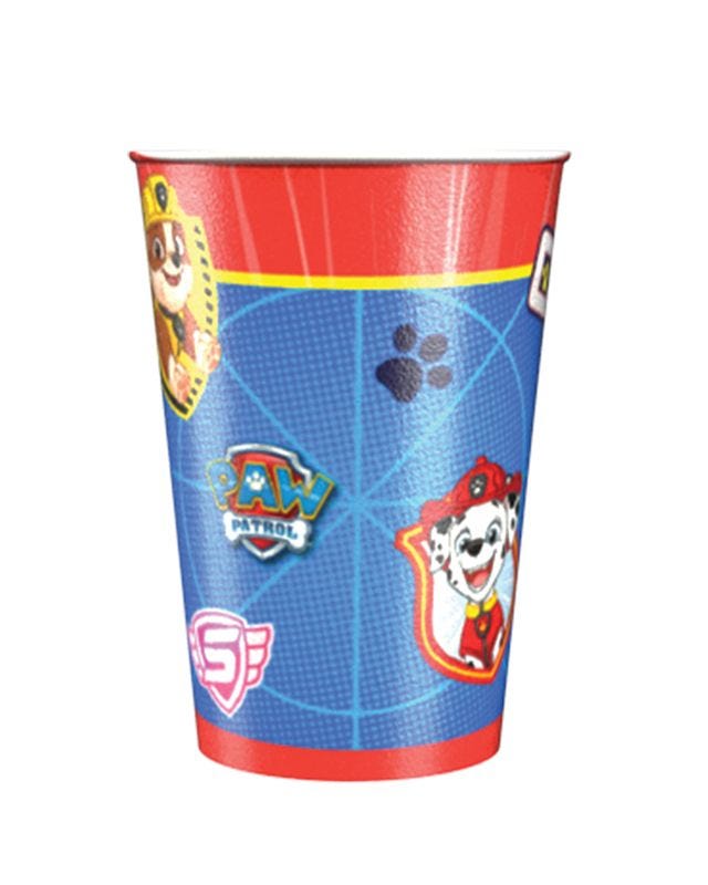 Paw Patrol Paper Cups - 266ml (8pk)