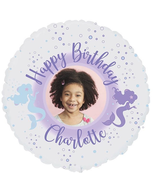 Mermaid Shine Personalised Balloon