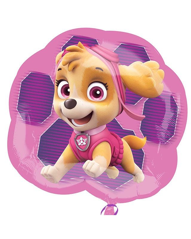 Pink Paw Patrol SuperShape Balloon - 27" Foil