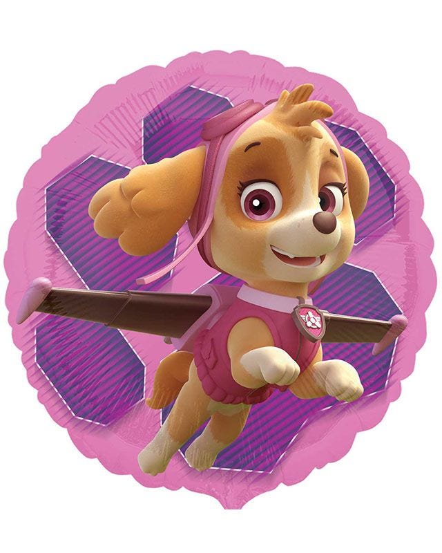 Pink Paw Patrol Balloon - 18" Foil