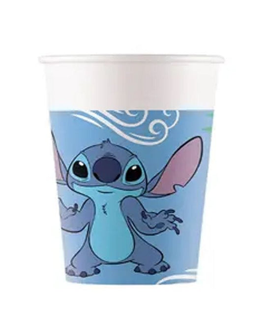 Disney Stitch Party Paper Cups - 200ml (8pk)