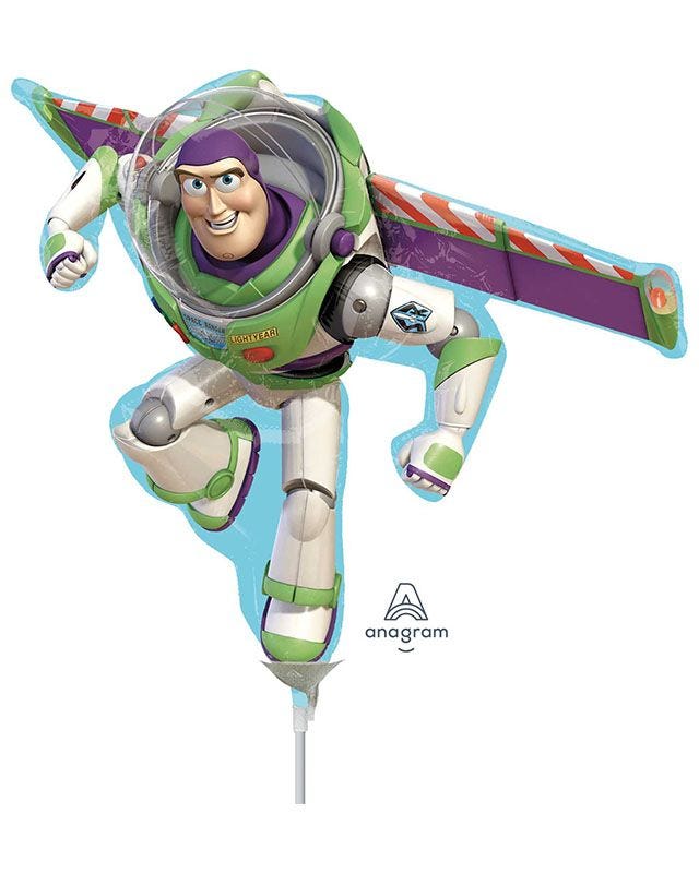 Buzz Lightyear Air-filled Mini Foil Balloon - 9"