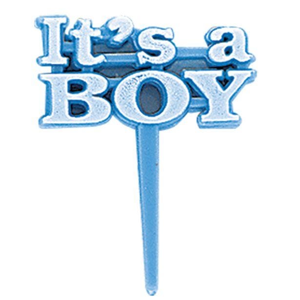 It's a Boy Plastic Picks (8pk)