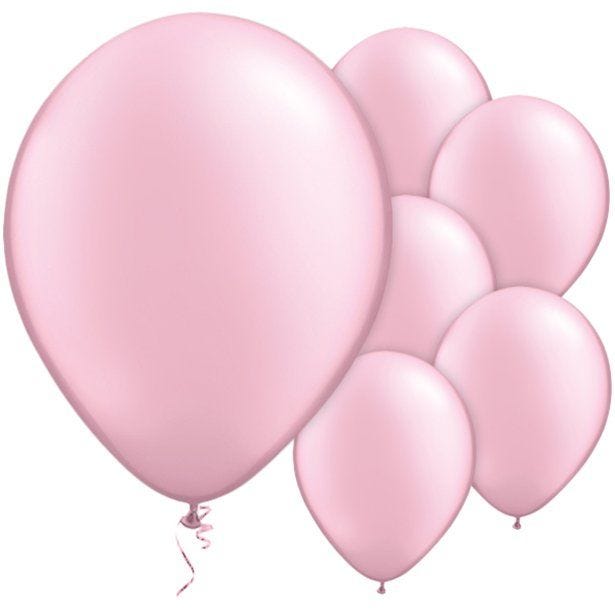 Pink Pearl Balloons - 11'' Latex (25pk)