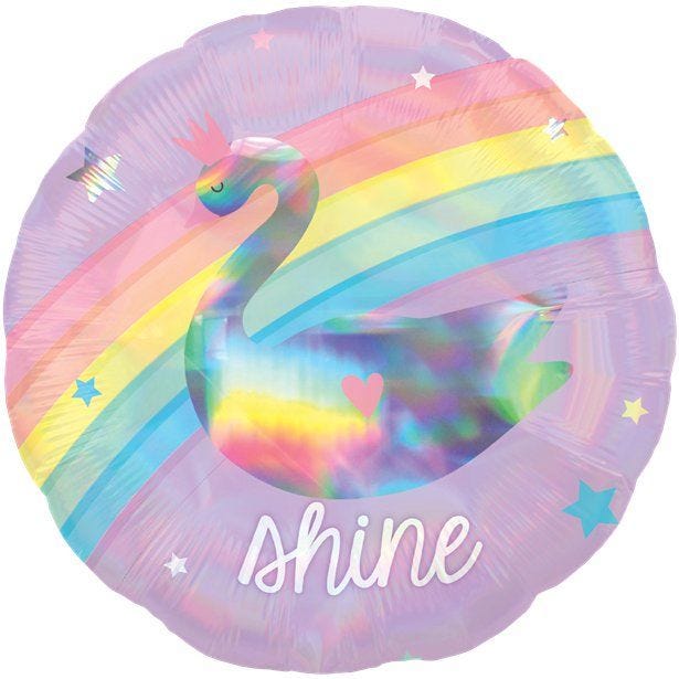 Magical Rainbow Holographic Balloon - 18" Foil