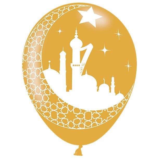 Opulent Eid Balloons - 11''Latex (6pk)