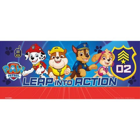 Paw Patrol Personalised Banner